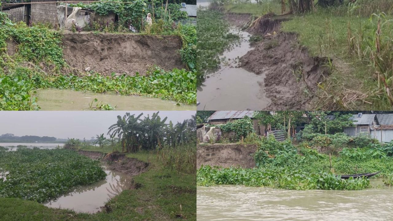ড্রেজারের গর্জনে নিঃস্ব হচ্ছে শত শত মানুষ
