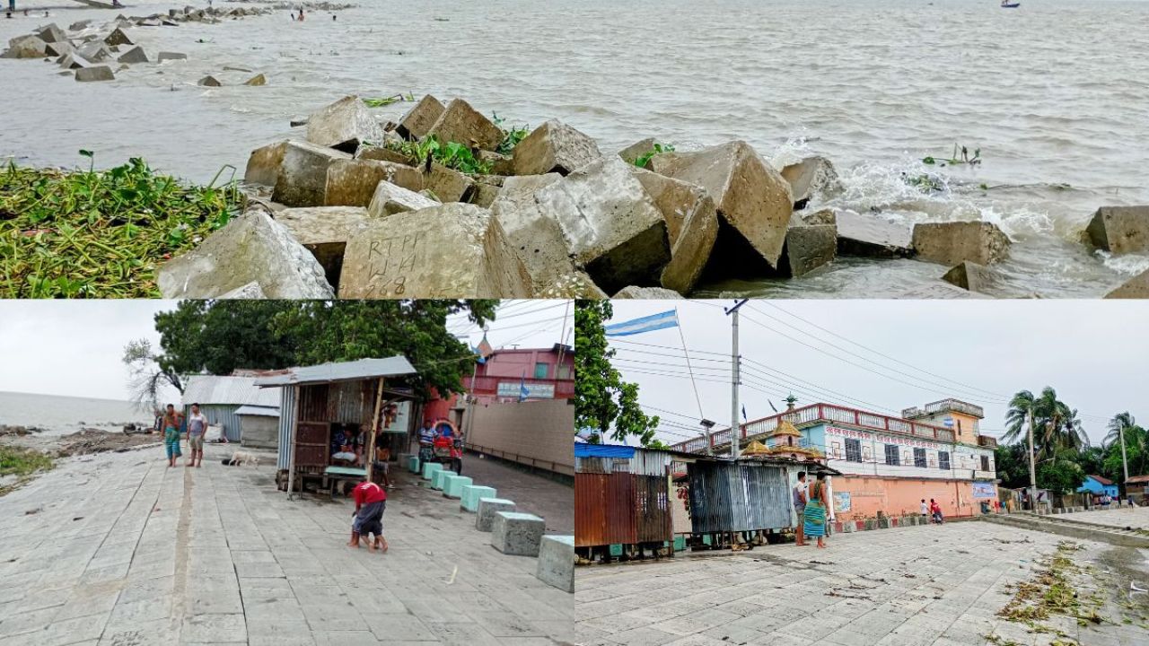 অনিশ্চয়তা কাটিয়ে টেকসই বাঁধের অপেক্ষায় মেঘনা পাড়
