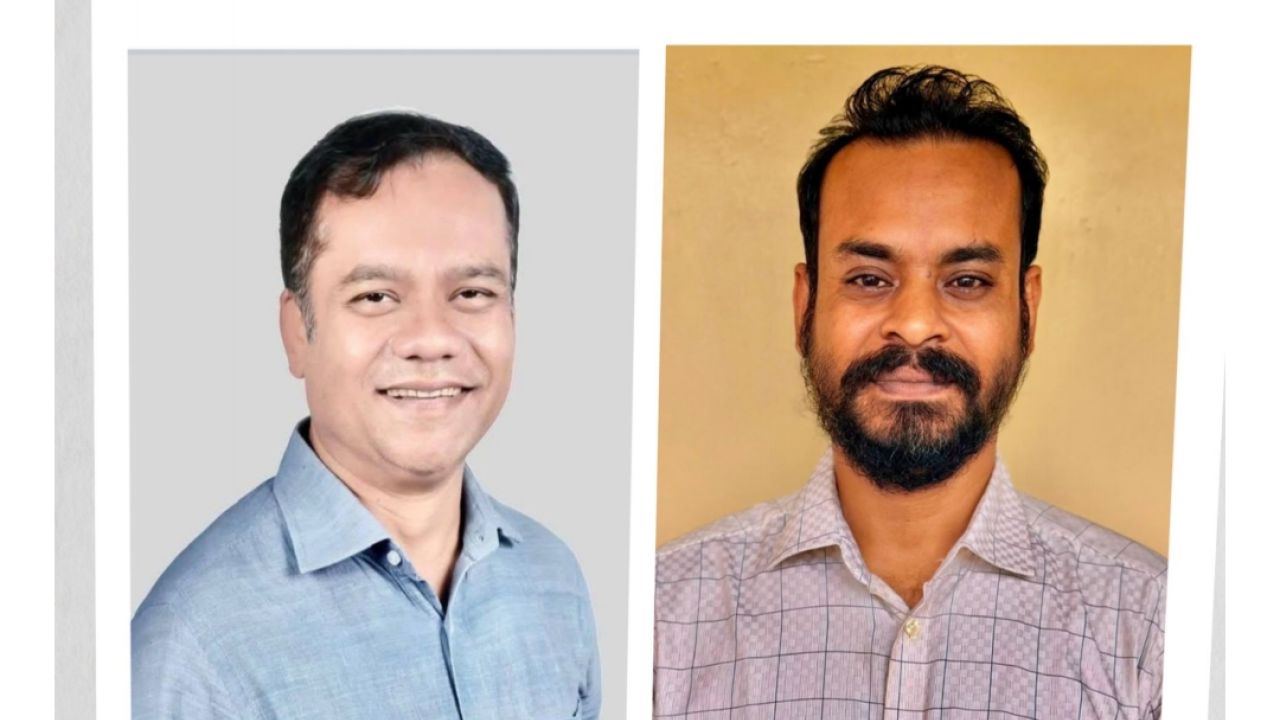 জ‌বি বাংলা বিভাগ অ‍্যালামনাইয়ের আহ্বায়ক শামসুদ্দিন ও সদস্য সচিব মিজানুর