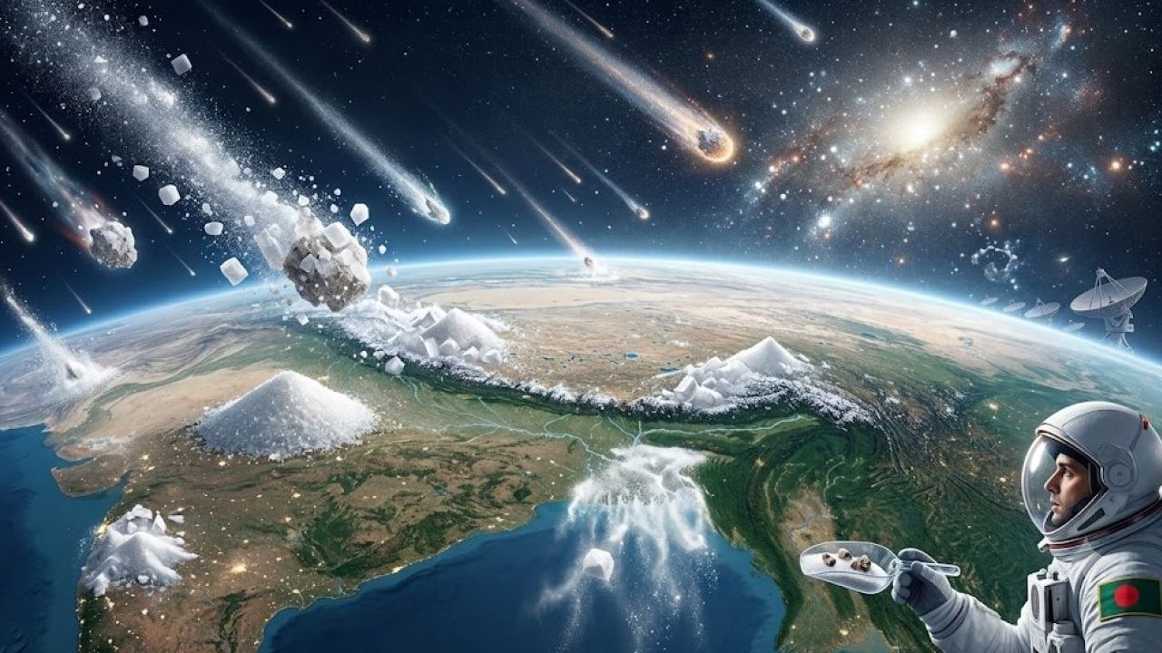 মহাকাশ থেকেই এসেছে কোটি কোটি টন চিনি!