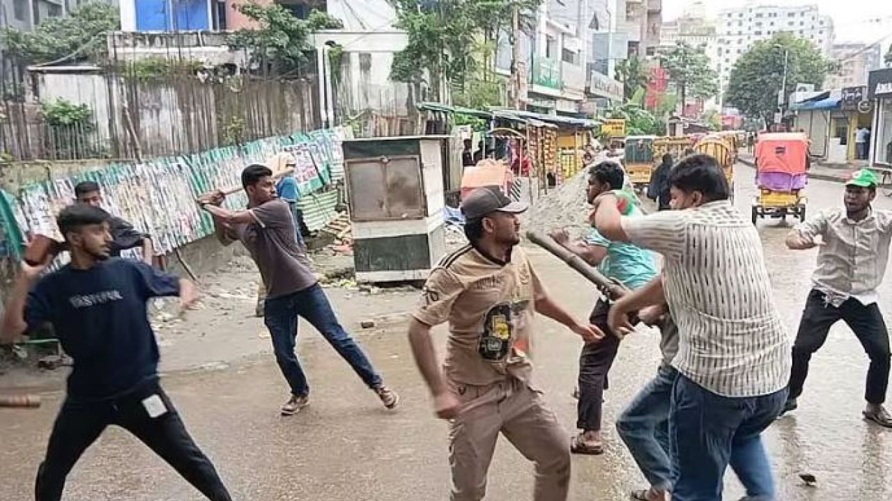 জুলাই দিবসেও সংঘর্ষে জড়ালো ছাত্রদল-শিবির