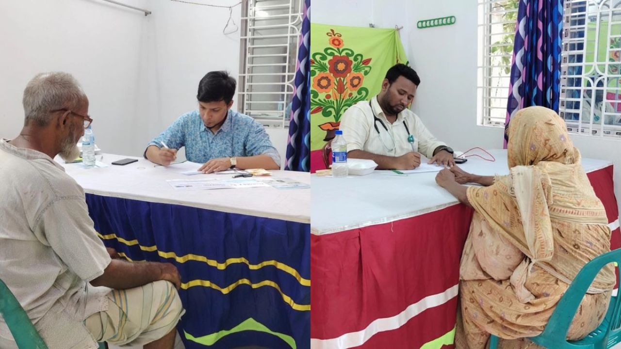  বিনামূল্যে মিলল বিশেষজ্ঞ চিকিৎসা: খুশি শতাধিক মানুষ