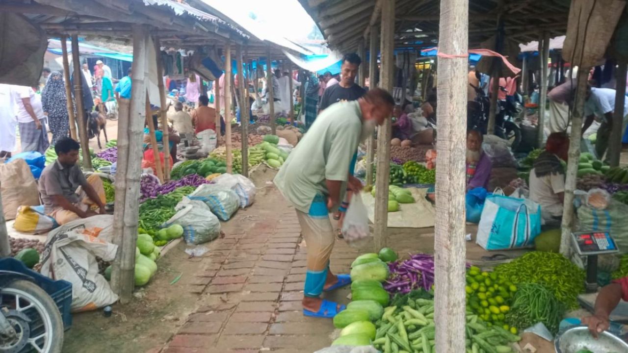 বৃষ্টির অজুহাতে সবজির দাম আকাশছোঁয়া