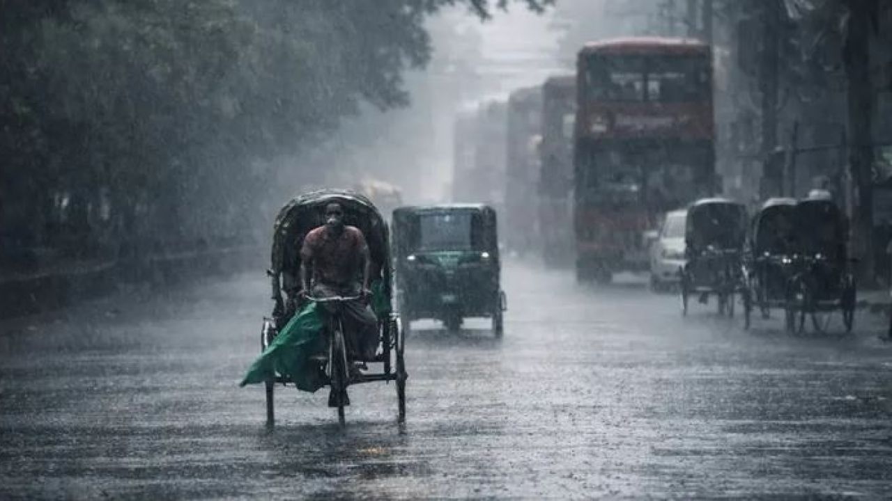 ৯ আগস্ট পর্যন্ত বৃষ্টি: ভারি বর্ষণের আভাস