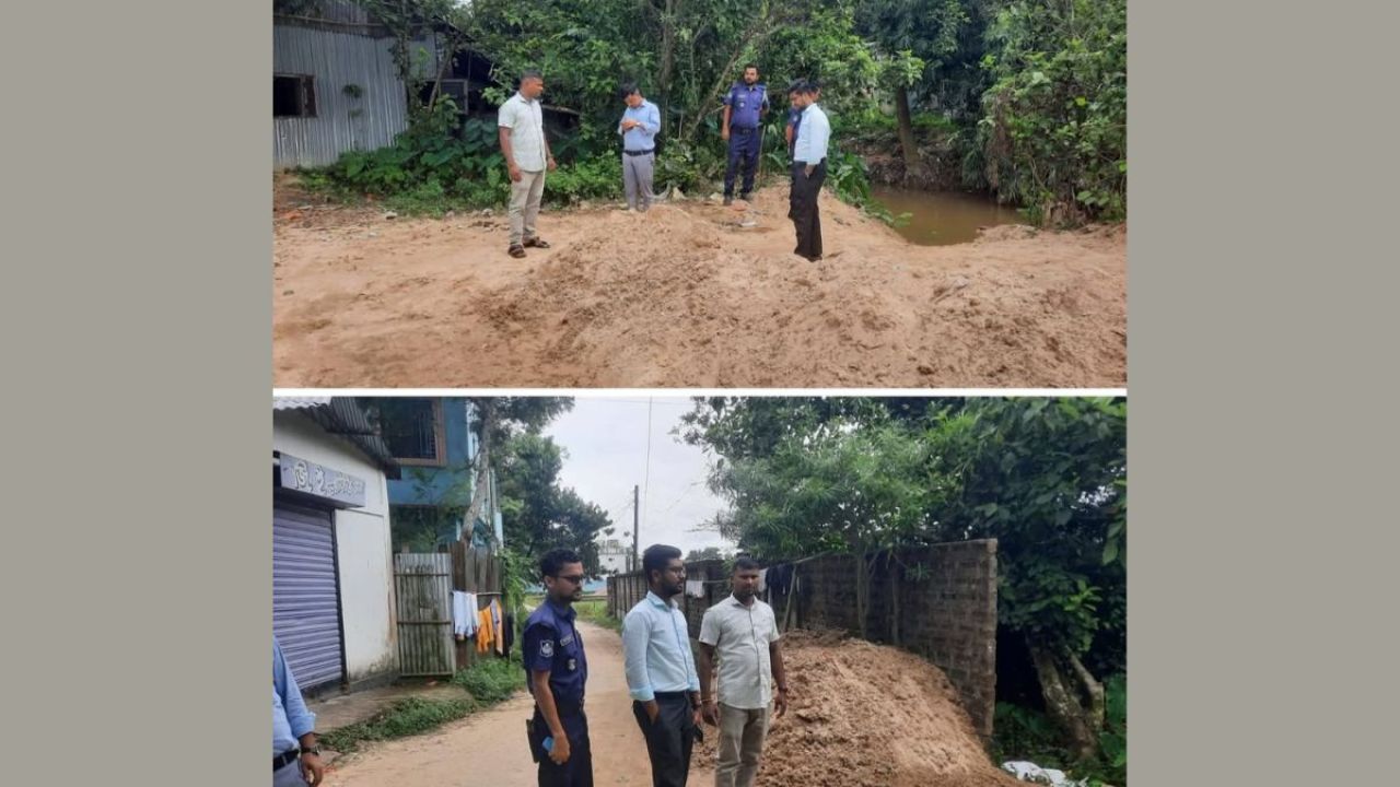 শ্রীমঙ্গলে আবারও বালু জব্দ, ধরাছোঁয়ার বাইরে মূল হোতারা
