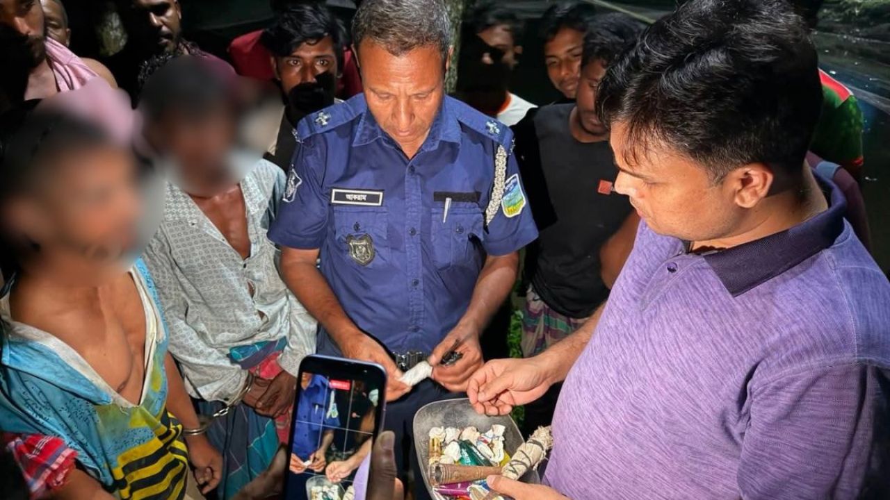 ত্রিশালে গাঁজা সেবনের দায়ে তিনজনের কারাদণ্ড