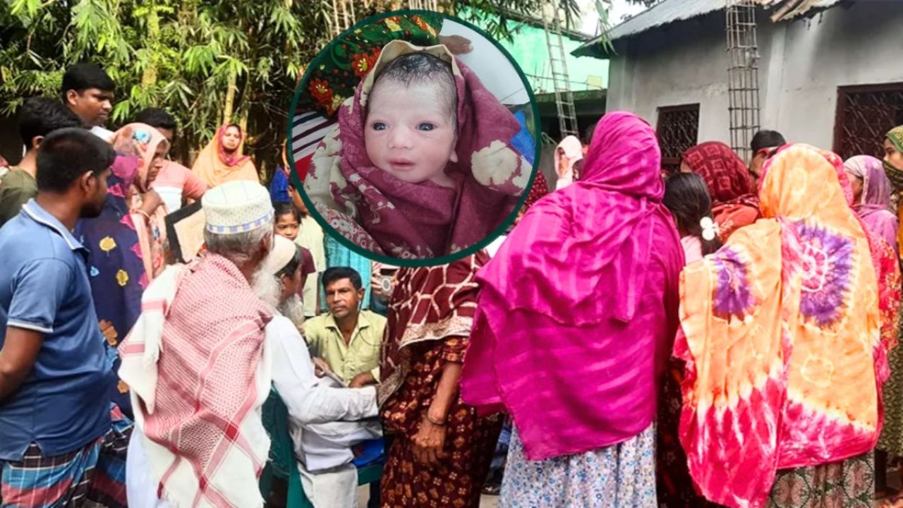 মেয়েকে কোলে নেওয়ার স্বপ্ন অধরাই রয়ে গেল রুবেলের, ফিরছেন কফিনে