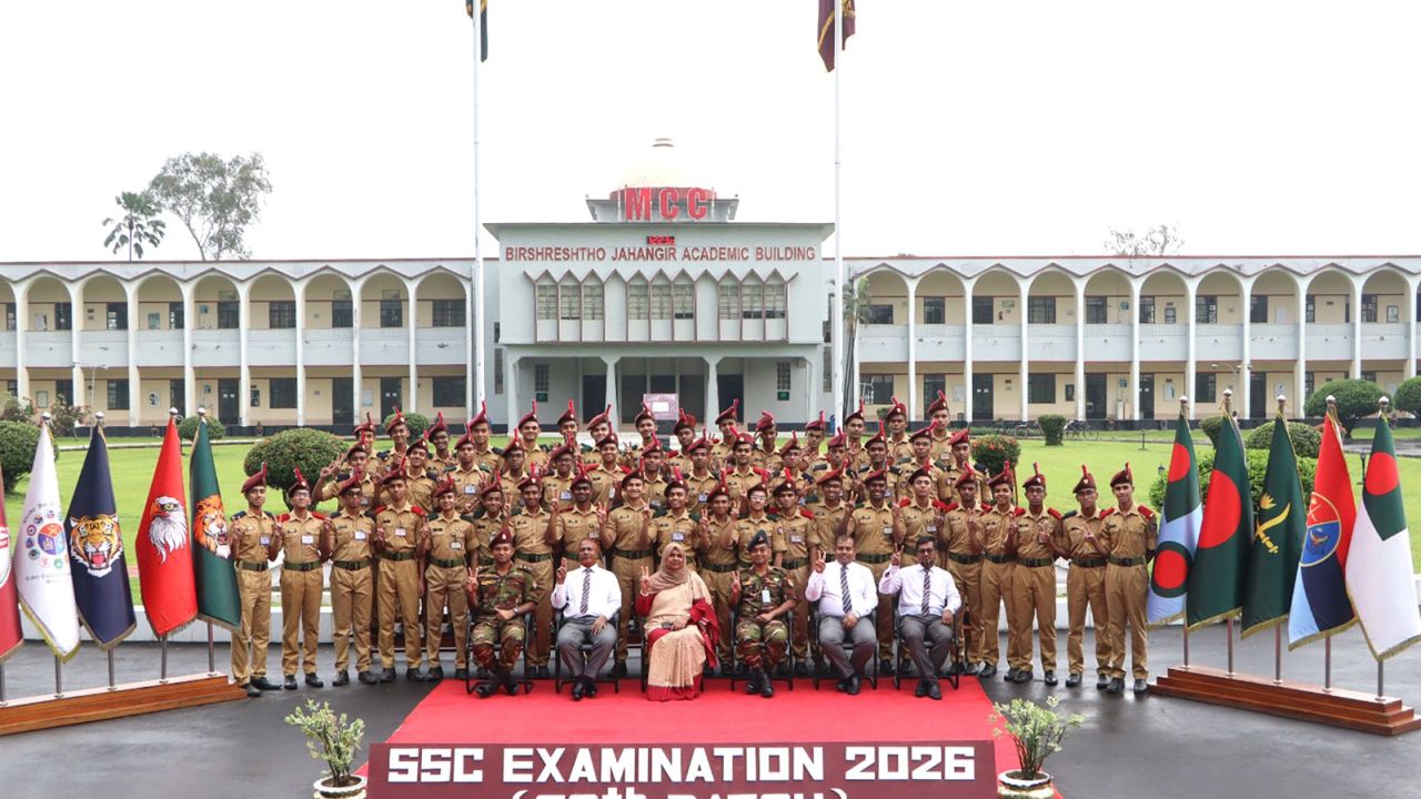 ক্যাডেট কলেজগুলোর ঈর্ষণীয় সাফল্য, পাসের হার শতভাগ