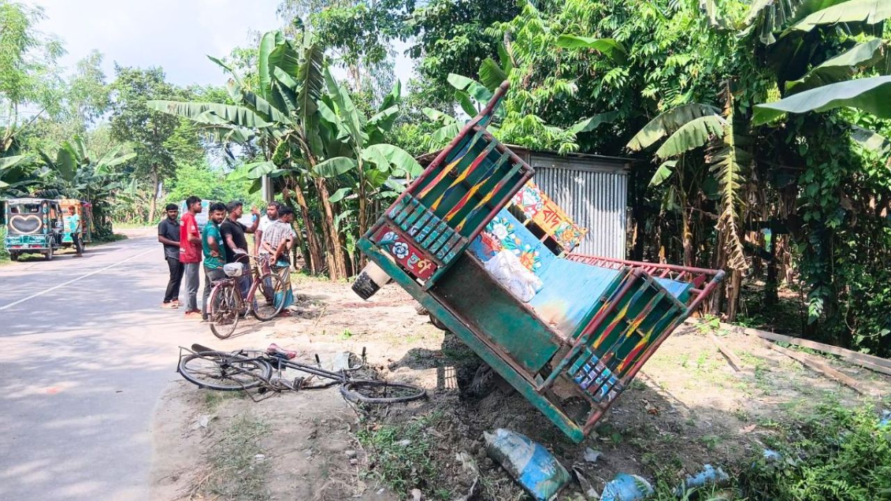 নছিমনের ধাক্কায় বাইসাইকেল আরোহী নিহত