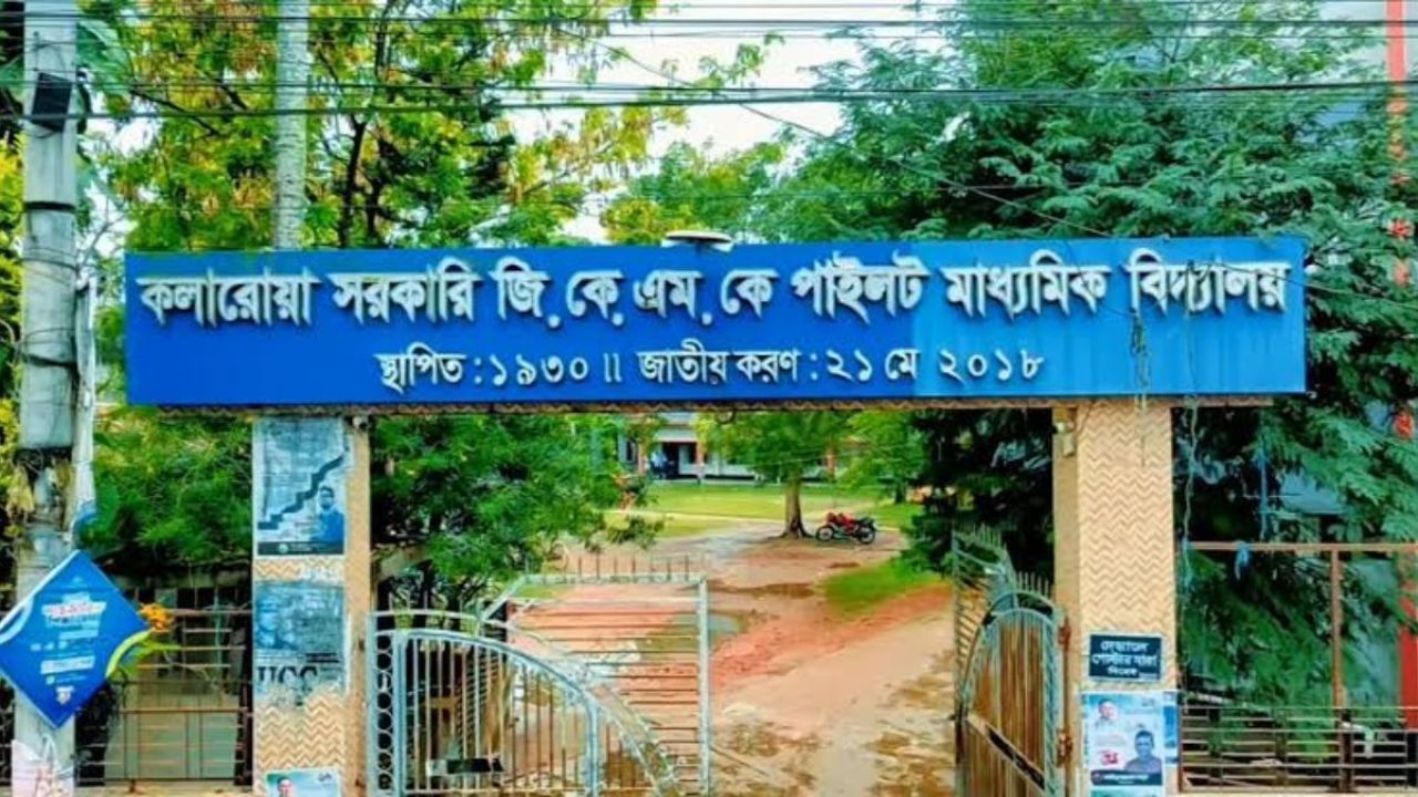 কলারোয়ায় এসএসসির ফলে শীর্ষে সরকারি জিকেএমকে পাইলট স্কুল