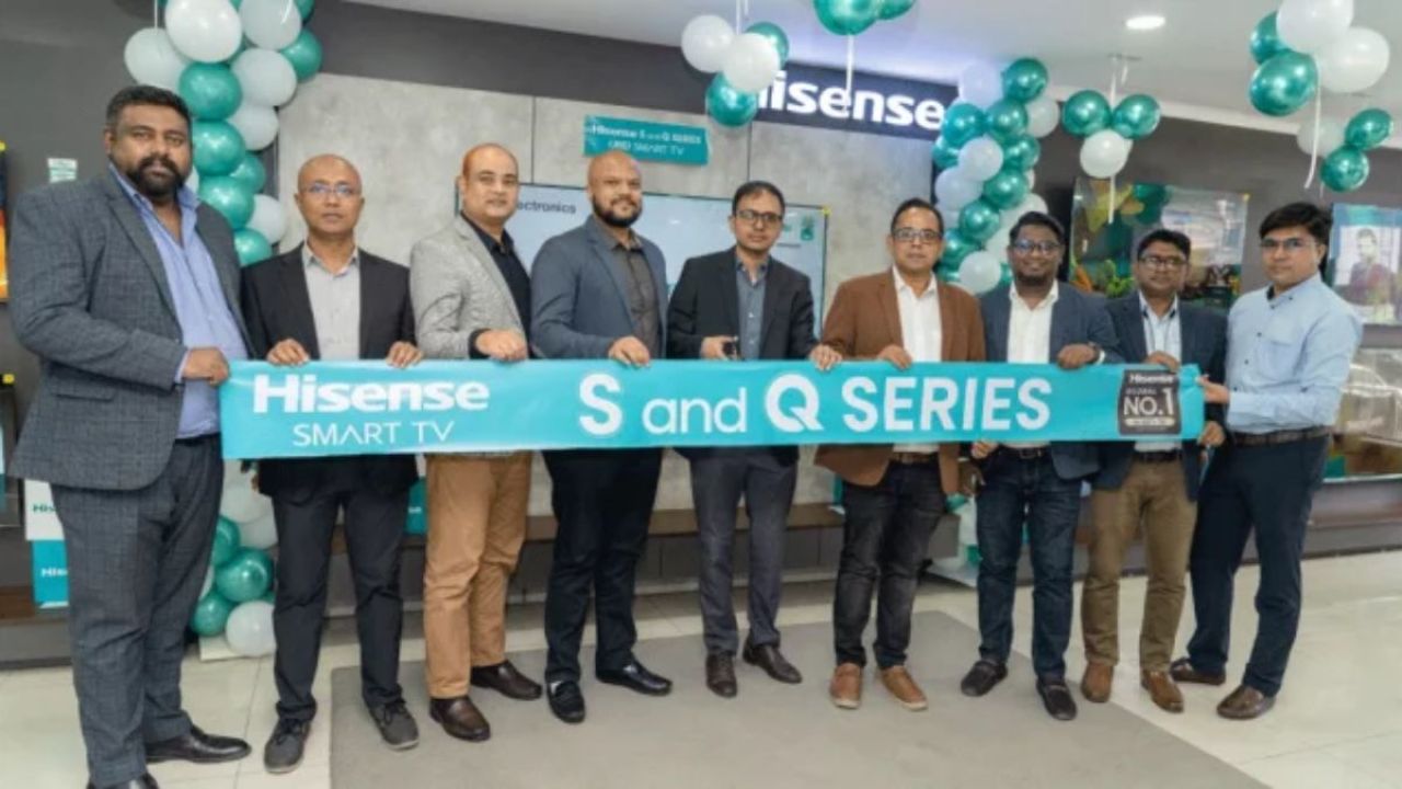 বাজারে এল হাইসেন্সের নতুন স্মার্ট টিভি ‘এস ও কিউ’ সিরিজ