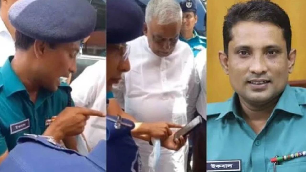‘গুলিতে একটাই যায় স্যার’ বলা সেই ইকবাল বরখাস্ত