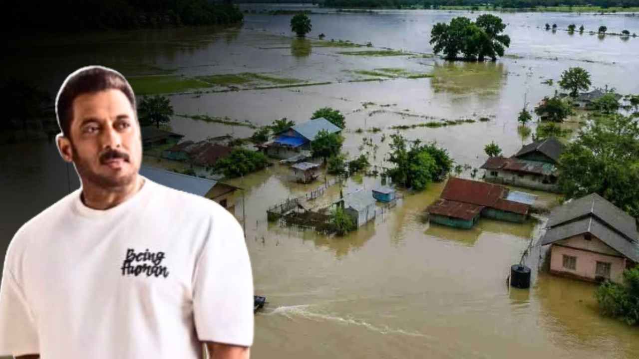 বন্যাদুর্গত মানুষের পাশে সালমান খান, বানাবেন ৫০০ আধা স্থায়ী ঘর
