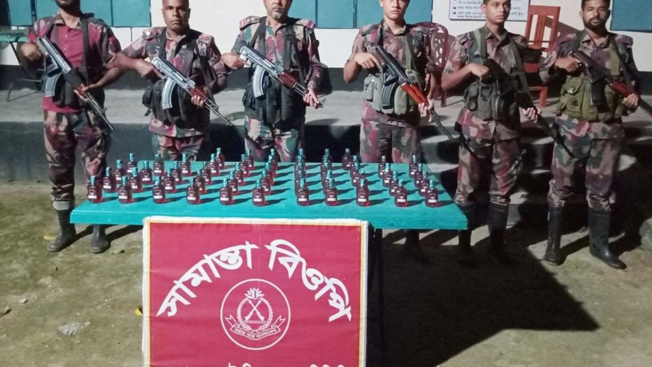 মহেশপুর সীমান্তে মাদক ও ওষুধ উদ্ধার, নারী-শিশুসহ আটক ৪