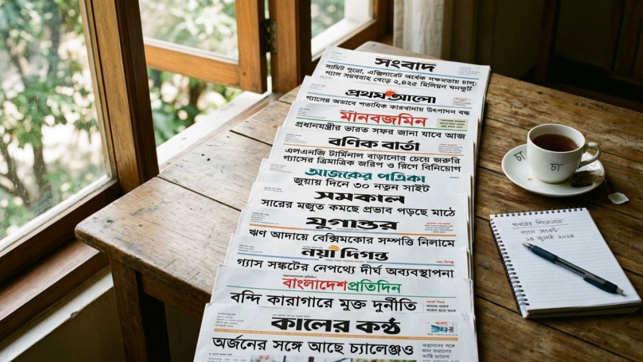 আজকের জাতীয় দৈনিকগুলোর শিরোনাম