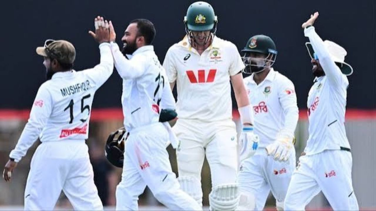 অস্ট্রেলিয়ার মাটিতে বাংলাদেশের ঐতিহাসিক টেস্ট জয়  