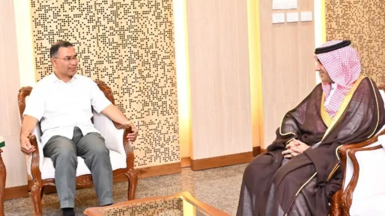 সৌদি রাষ্ট্রদূতের মাধ্যমে বিশেষ বার্তা প্রেরণ