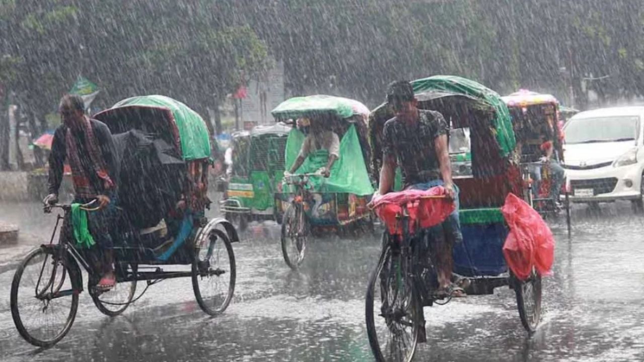 ৭ অঞ্চলে ঝোড়ো হাওয়াসহ বৃষ্টির পূর্বাভাস, নদীবন্দরে সতর্কতা