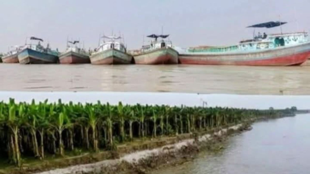 পাবনায় পদ্মায় অবৈধ বালু উত্তোলন