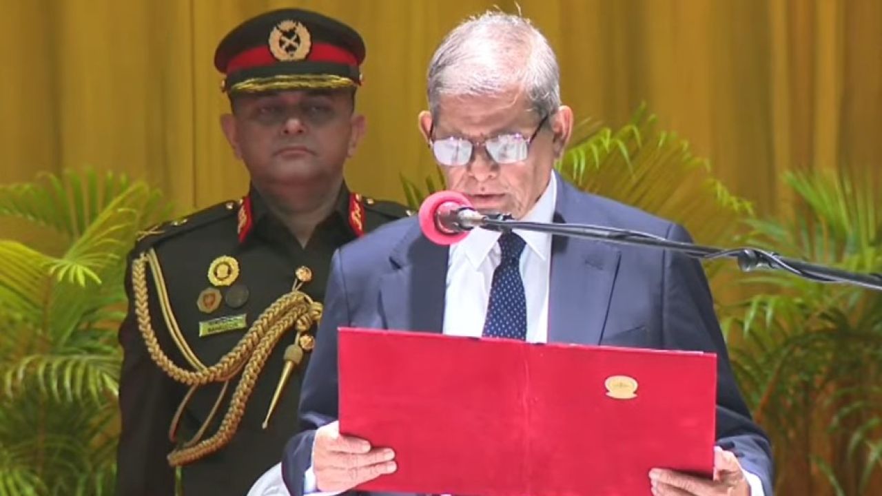 রোববার বঙ্গভবনে উঠছেন নতুন রাষ্ট্রপতি