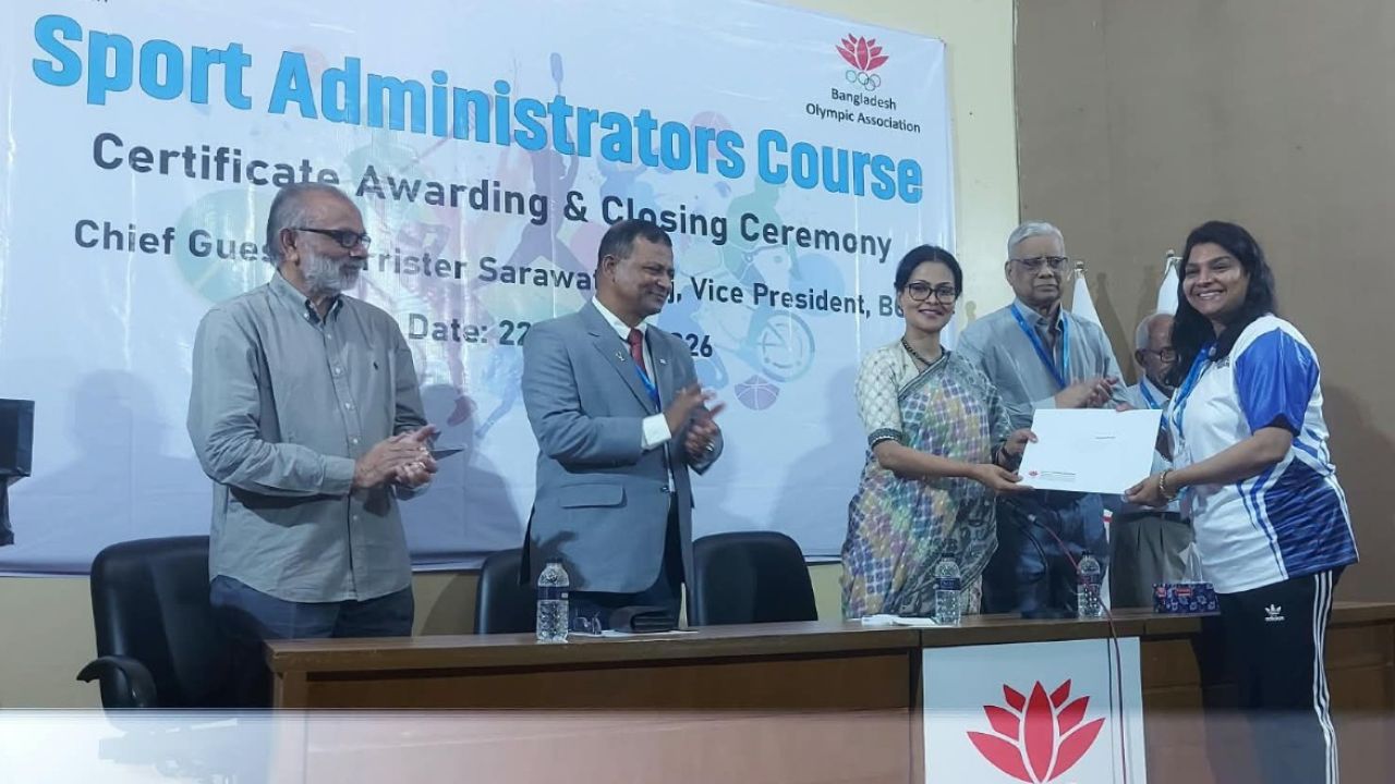 মেধা-সুযোগের অভাবে ক্রীড়ায় পিছিয়ে দেশ: সিরাজ শুক্লা