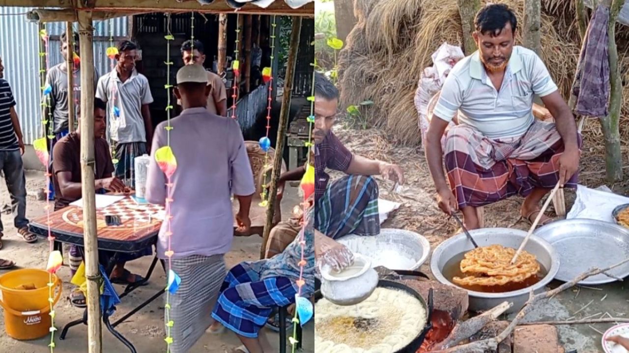  জিলাপি মুখে বকেয়া শোধ : এক অন্যরকম উৎসবের গল্প