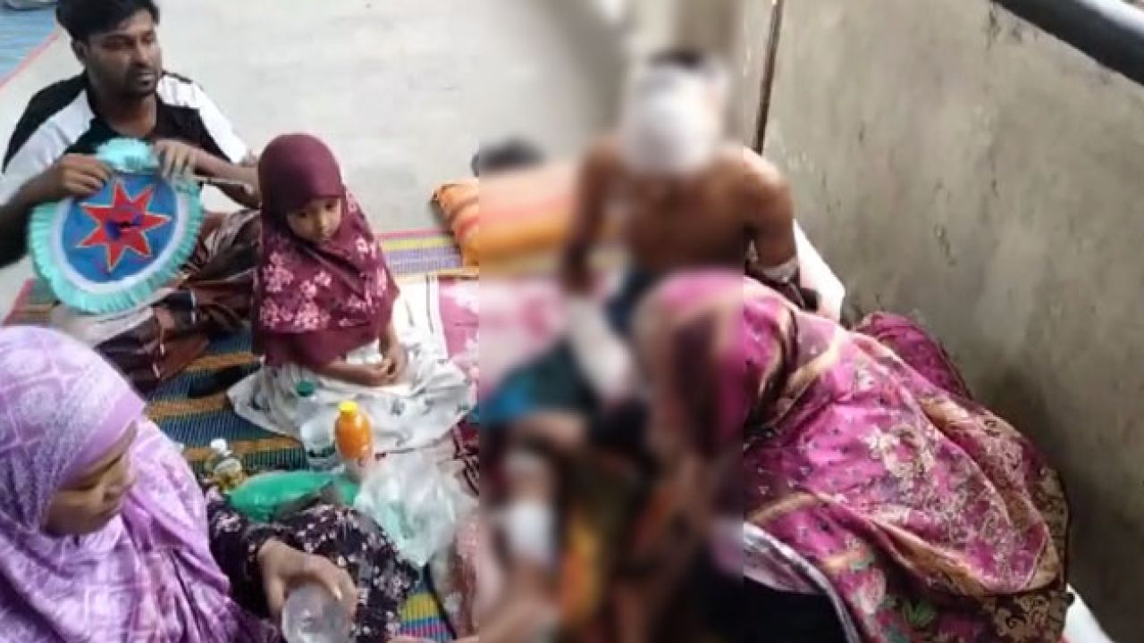 মা ও ভাইকে কুপিয়ে জখম করলেন যুবক