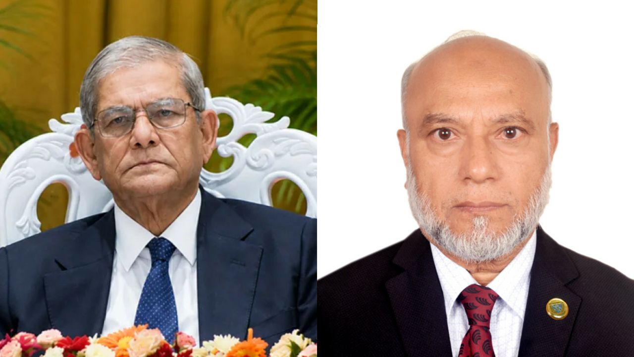 নবনির্বাচিত রাষ্ট্রপতি মির্জা ফখরুলকে বাকৃবি উপাচার্যের অভিনন্দন