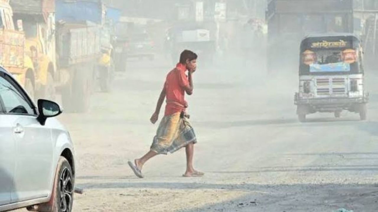 বৃষ্টির দিনেও ঢাকার বাতাস অস্বাস্থ্যকর