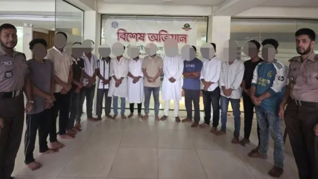 মিছিলের প্রস্তুতি: যুবলীগ-ছাত্রলীগের ১৪ নেতাকর্মী কারাগারে
