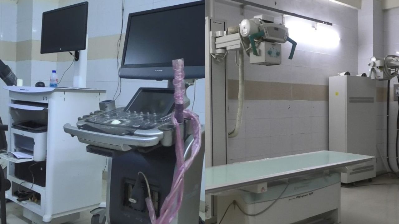  কুড়িগ্রাম জেনারেল হাসপাতালে অব্যবহৃত চিকিৎসা সরঞ্জাম।