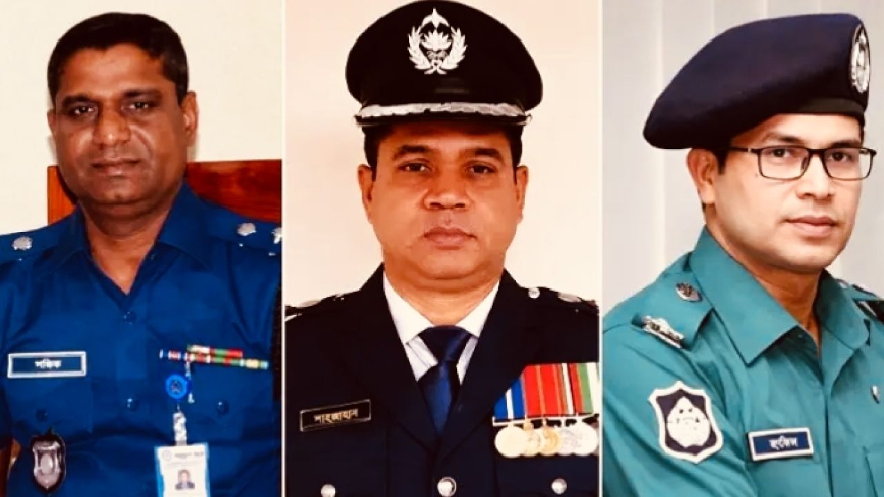 অতিরিক্ত ডিআইজিসহ সাবেক চার ঊর্ধ্বতন পুলিশ কর্মকর্তা বরখাস্ত