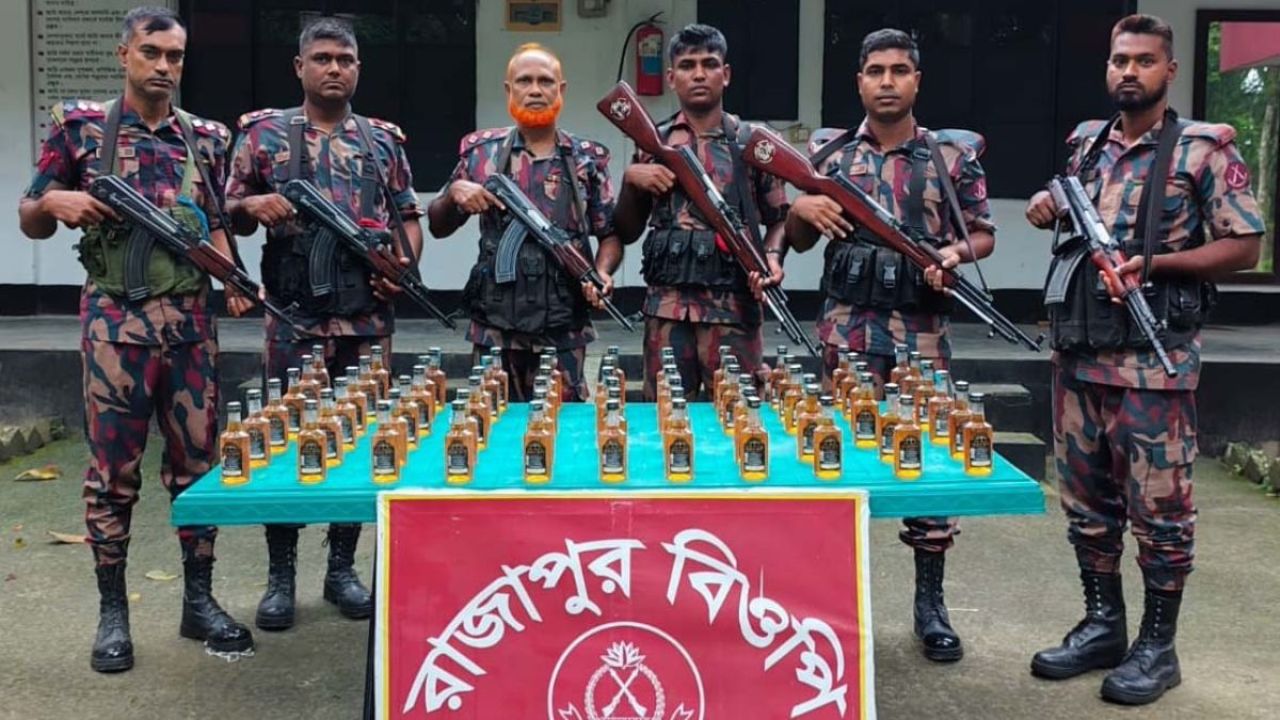 বিজিবির অভিযানে বিপুল মাদক ও ওষুধ উদ্ধার