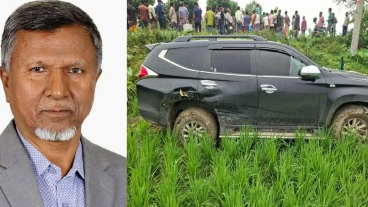 খাদ্য প্রতিমন্ত্রীর গাড়িবহর দুর্ঘটনার কবলে, নারীসহ আহত ২