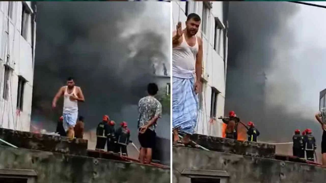 বাড্ডায় ফার্নিচার গুদামের আগুন নিয়ন্ত্রণে