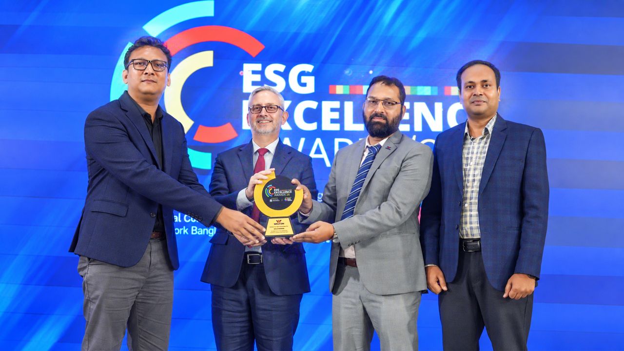 ওয়ালটনের টেকসই অগ্রযাত্রা, পেল ইএসজি অ্যাওয়ার্ড