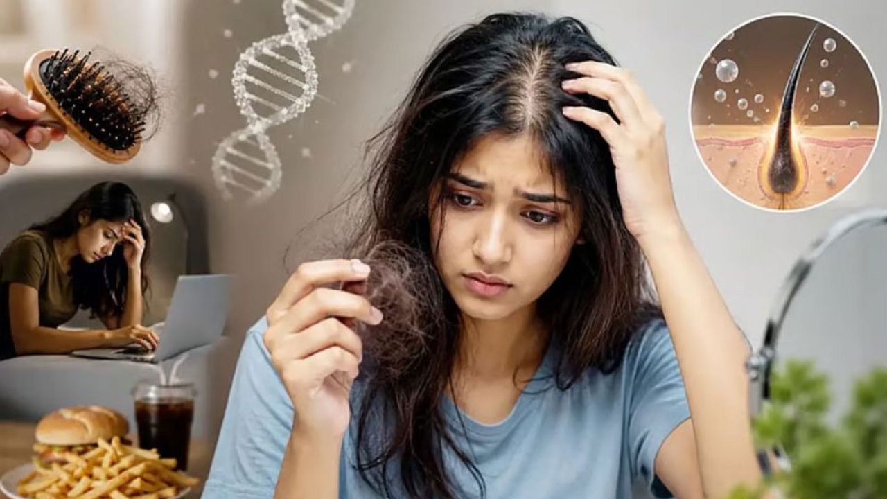 তরুণ বয়সে চুল পড়ার পেছনে যেসব কারণ
