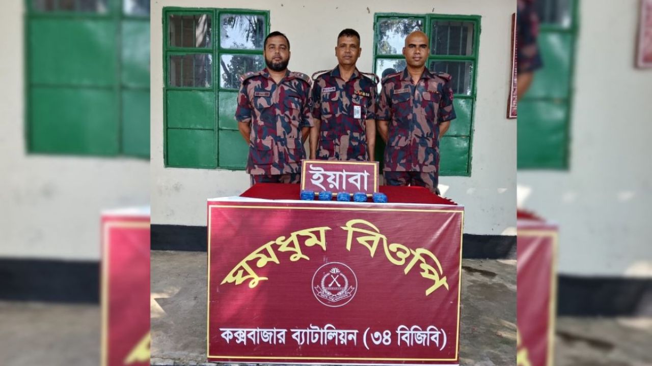 সীমান্তে বিজিবির অভিযান, মিলল পরিত্যক্ত ১০ হাজার পিস ইয়াবা