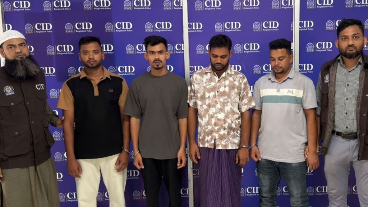 অনলাইন জুয়া ও অর্থ পাচার চক্রের ৪ সদস্য গ্রেপ্তার