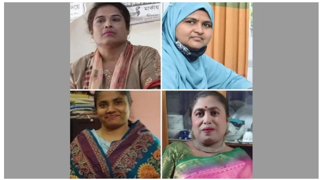 যুব মহিলা লীগের চার নেত্রীকে কারাগারে প্রেরণ