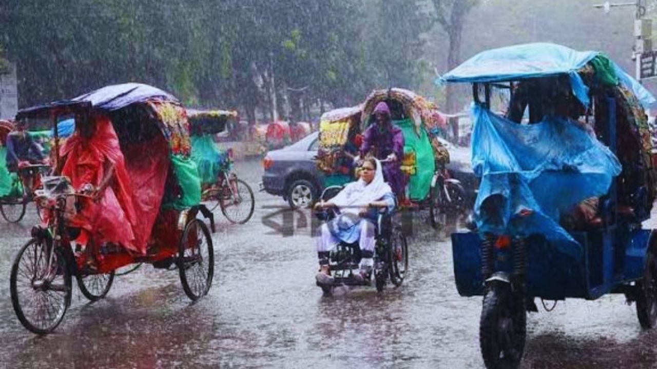 বৃষ্টির পূর্বাভাসের মাঝেই বাড়বে ঢাকার তাপমাত্রা