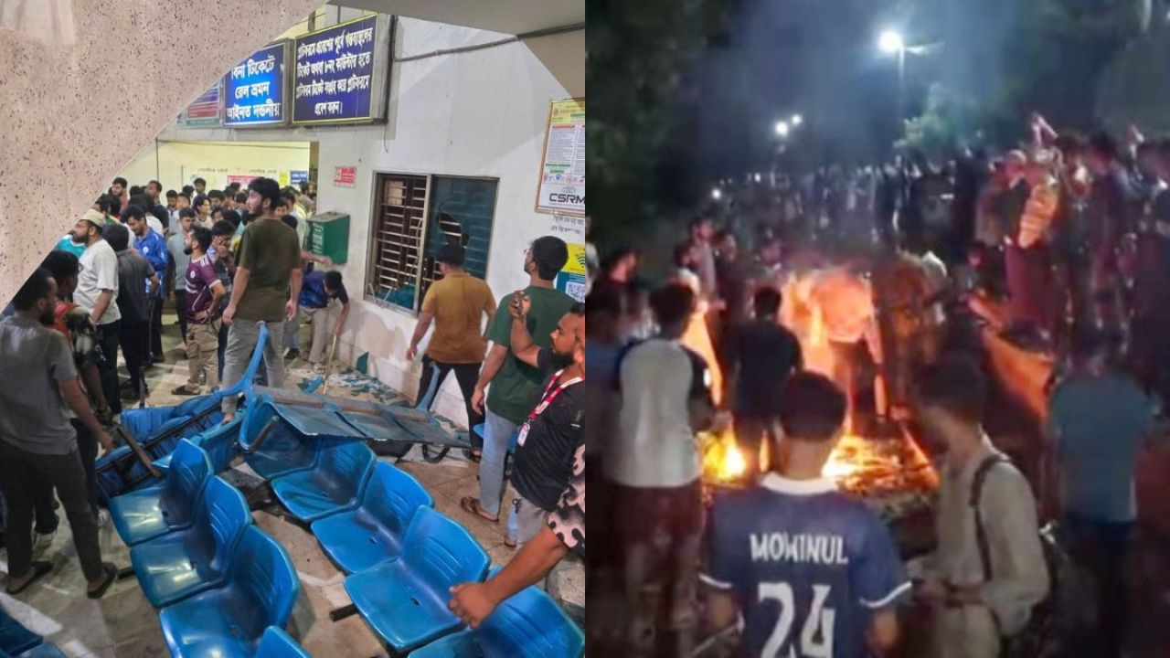 রাবি শিক্ষার্থীকে প্রহার, রেলস্টেশনে আগুন: বরখাস্ত ৪