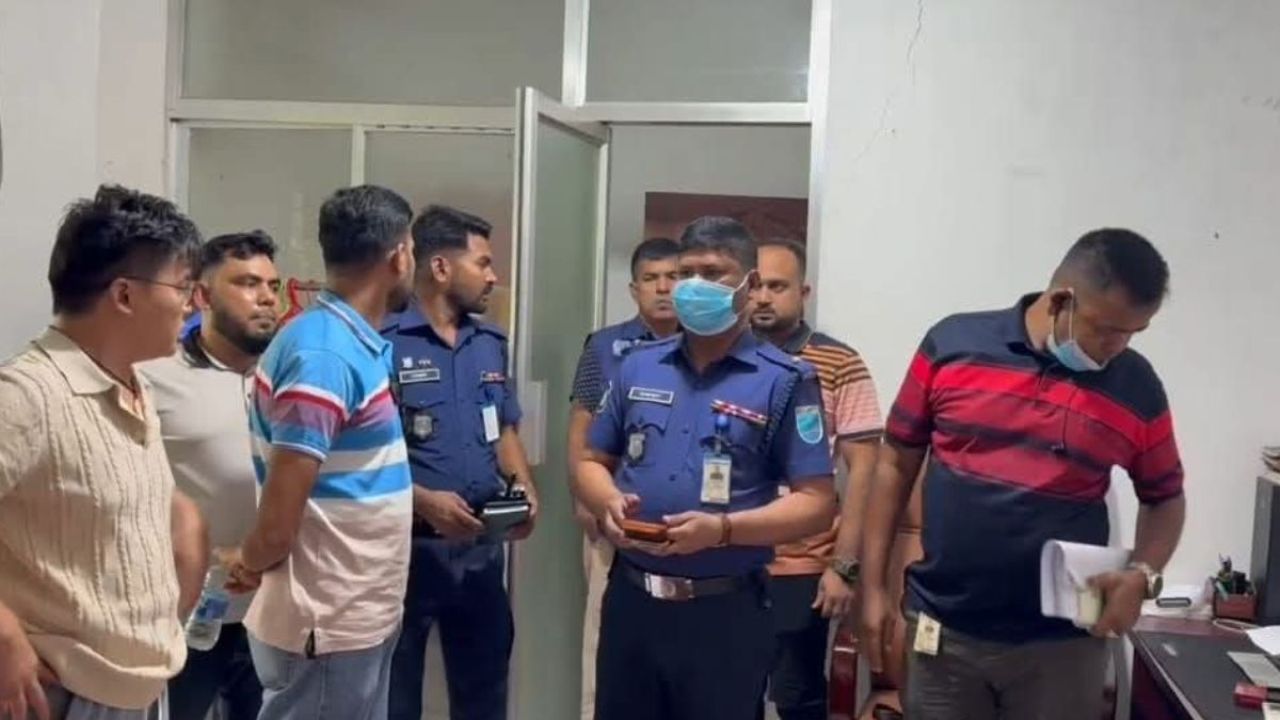 ধামরাইয়ে চীনা কর্মকর্তাকে বেঁধে লকারের ৭০ লাখ টাকা লুট