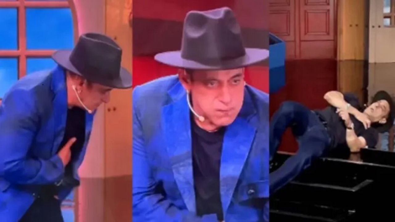 মঞ্চে বুক চেপে লুটিয়ে পড়া ঘিরে তোলপাড়, মুখ খুললেন সালমান