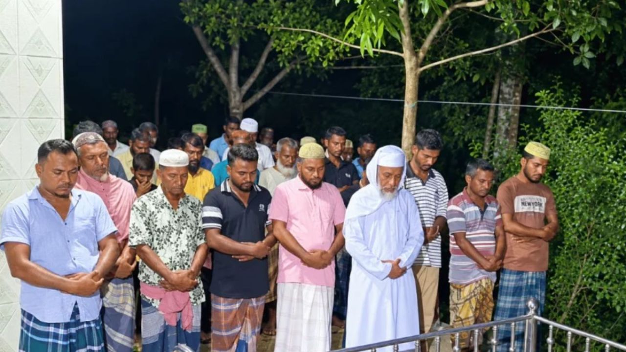 ঢাকায় ময়নাতদন্ত শেষে গাবুরায় এমপির স্ত্রীর দাফন