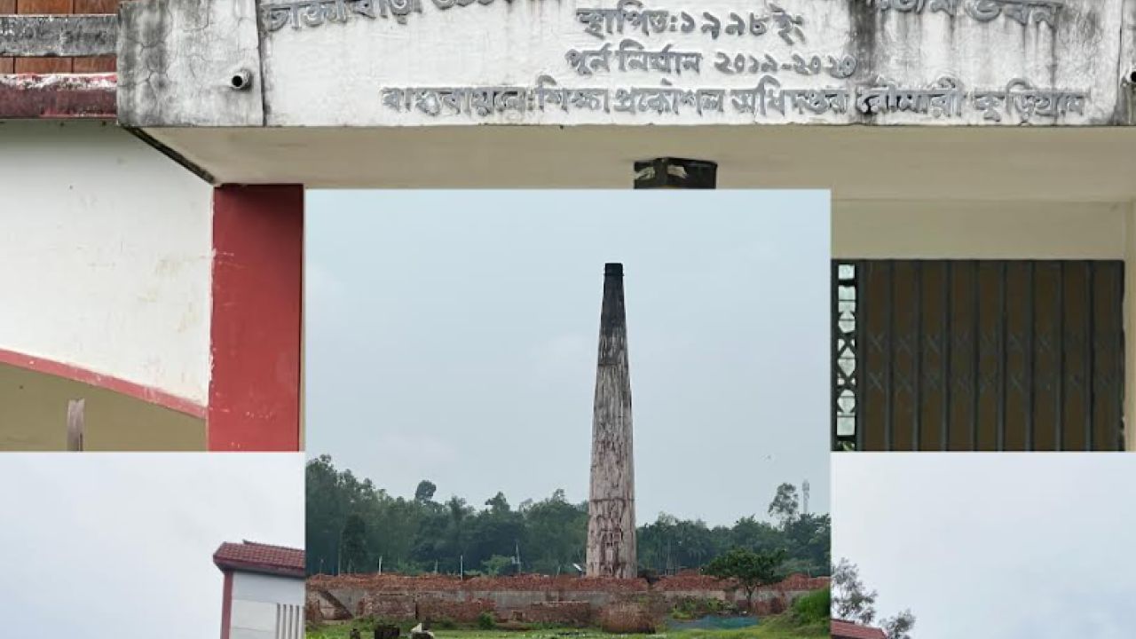 রৌমারীতে স্কুল ঘেঁষে ইটভাটা, বাড়ছে স্বাস্থ্যঝুঁকি