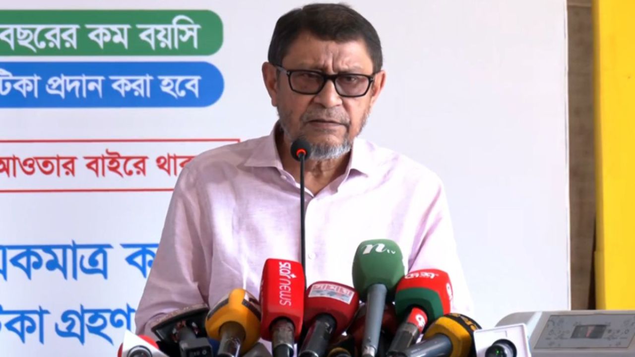 ১ কোটি ৮৫ লাখ শিশুকে হামের টিকা দেওয়া হয়েছে: স্বাস্থ্যমন্ত্রী