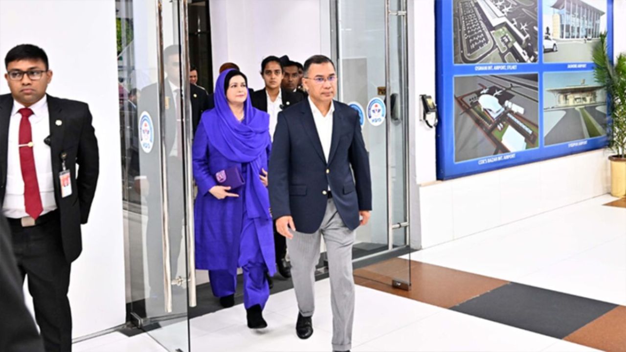 পাঁচ দিনের সফর শেষে দেশে ফিরলেন প্রধানমন্ত্রী তারেক রহমান