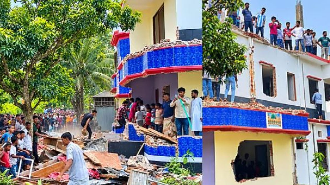 ক্ষোভের আগুনে পুড়ছে ‘খুনি-ধর্ষকদের’ ঘরবাড়ি