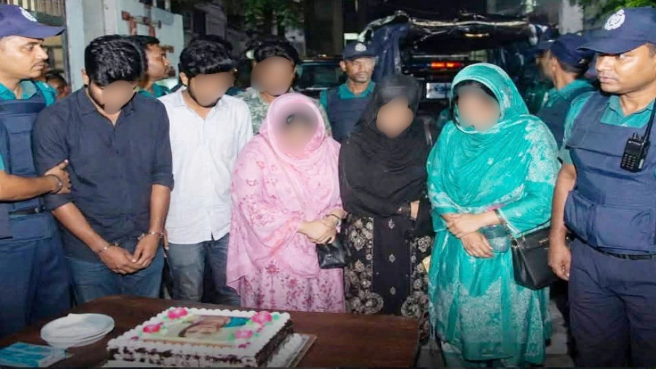 শেখ হাসিনার জন্মদিন পালনে তিন নারীসহ ৭ কর্মী আটক
